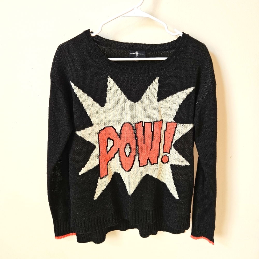 POW! Comic Graphic Sweater